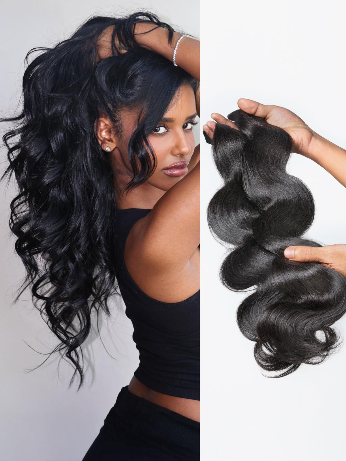 Sisu Couture's Luvme Seamless Body Wave 100% Real Human Hair Clip - image 2