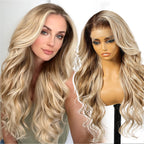 Sisu Couture's Kome Brown Layered Wave 13x4 Synthetic Lace Front Wig - image 23
