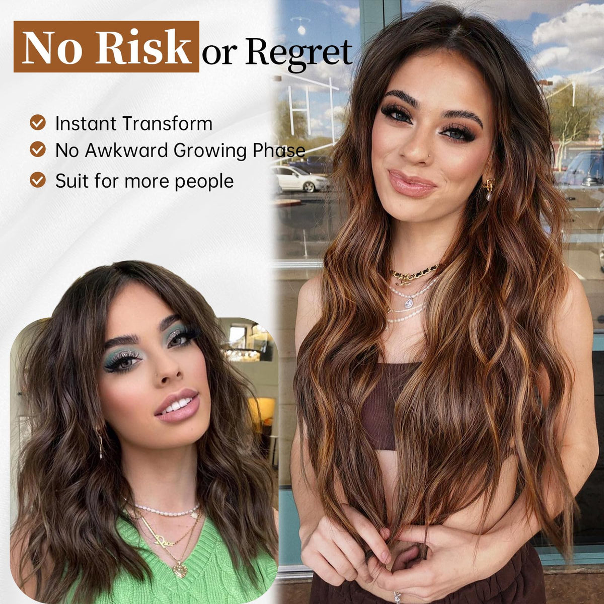 Sisu Couture's Aisi Hair Brown Highlight Wig - image 17
