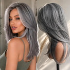 Sisu Couture's Kome Blonde Layered Straight 13x4 Synthetic Lace Front Wig - image 24