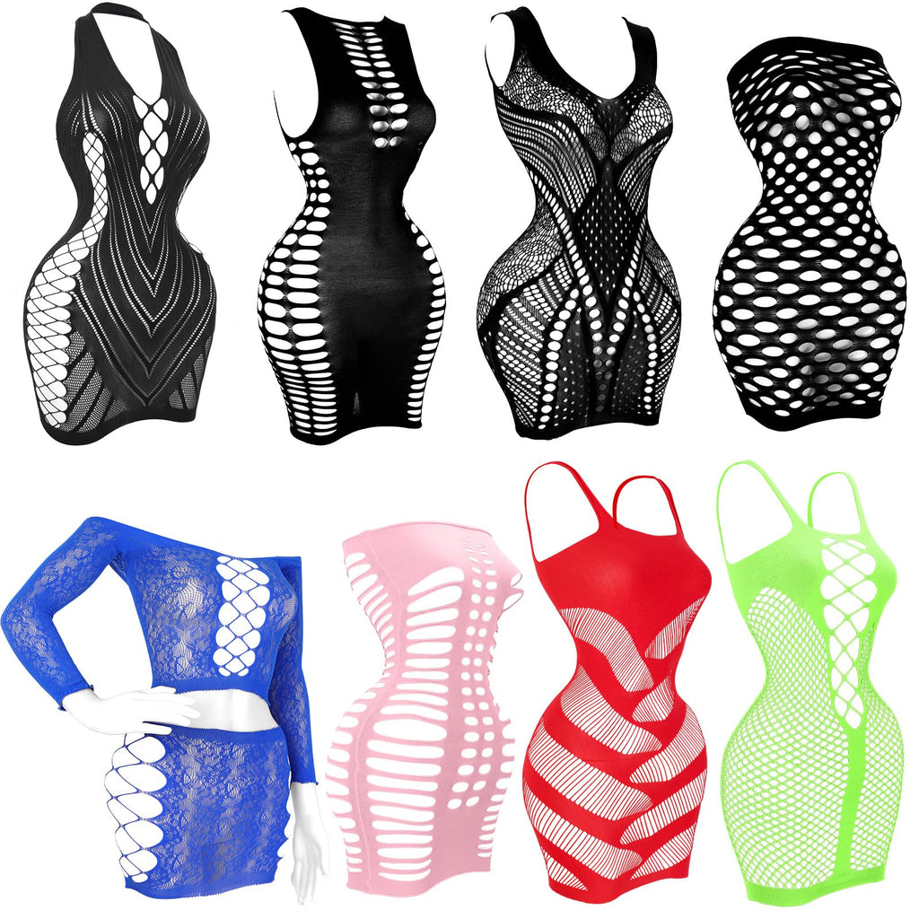 Sisu Couture's Selizo Fishnet Lingerie Dress - image 15