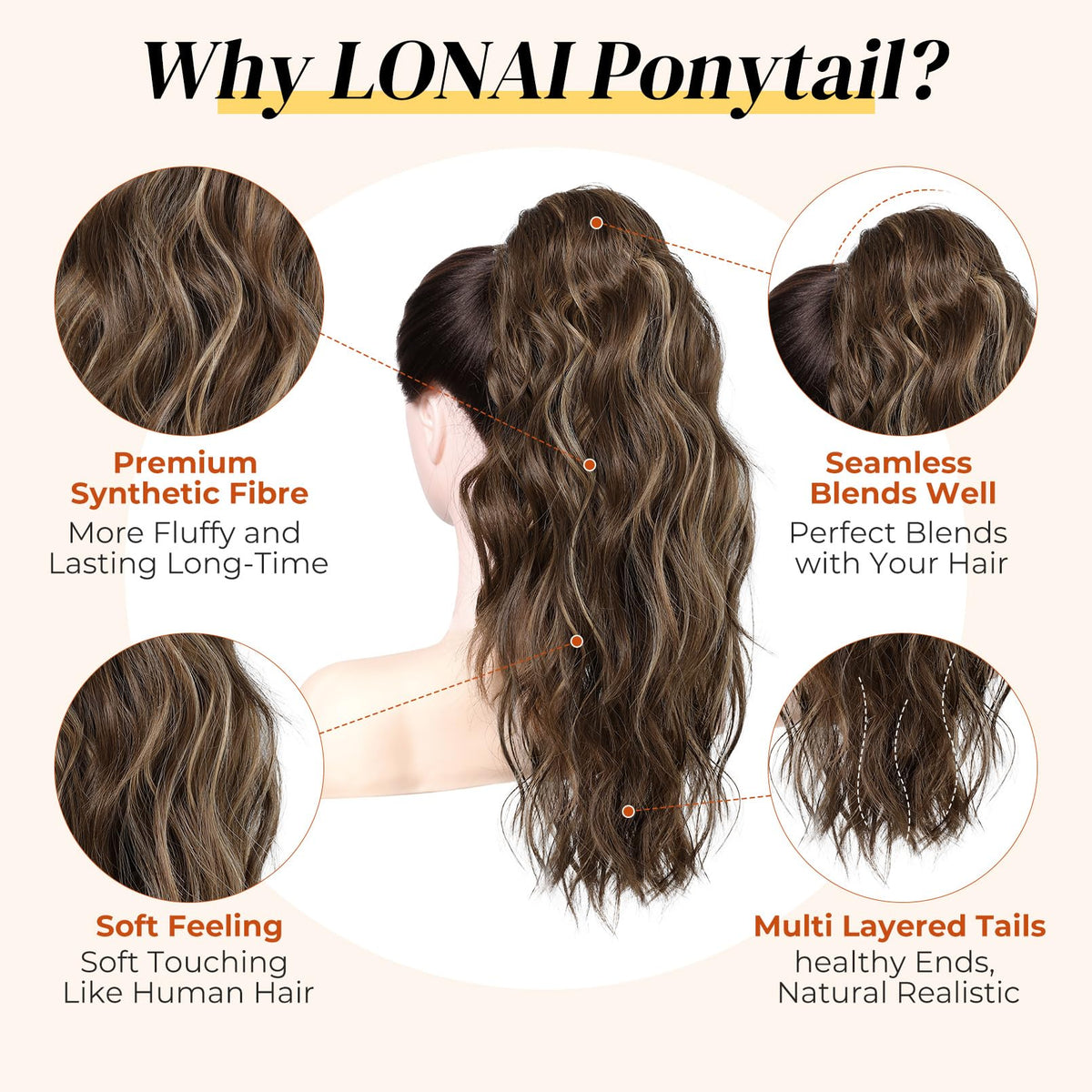 Sisu Couture's Lonai Ponytail Extension - image 15