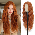 Sisu Couture's Light Pink Wig 26 Inch Long Wavy Wig - image 13