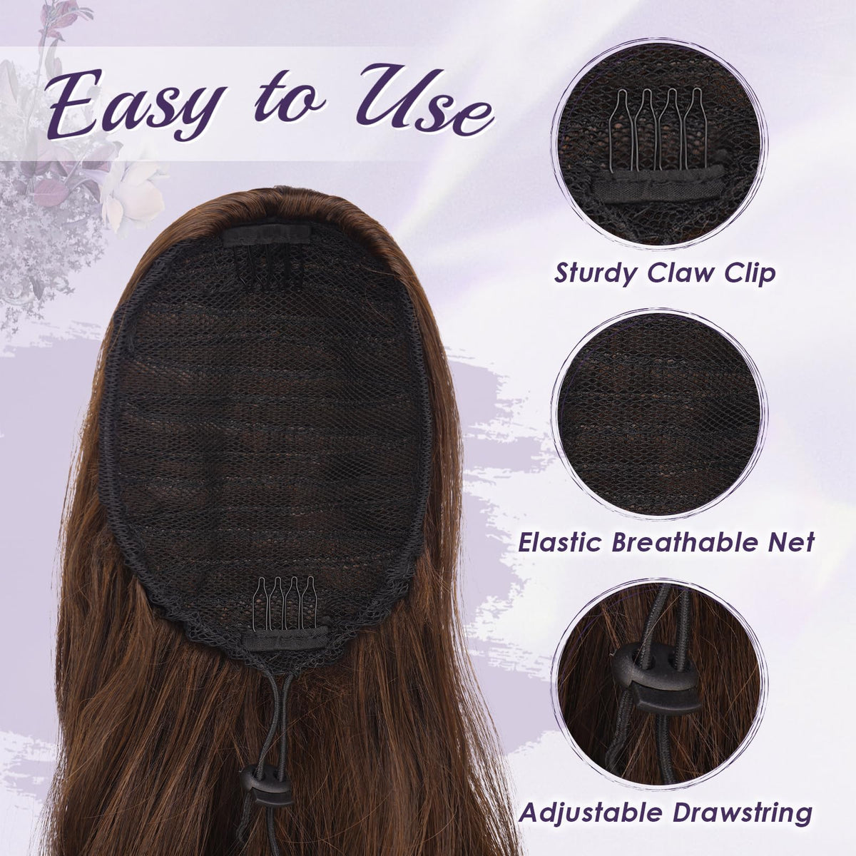 Sisu Couture's Feshfen Drawstring Ponytail Extension - image 15