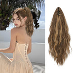 Sisu Couture's Sofeiyan Ponytail Extension 16" Curly Wavy Claw Clip Ponytail - image 1