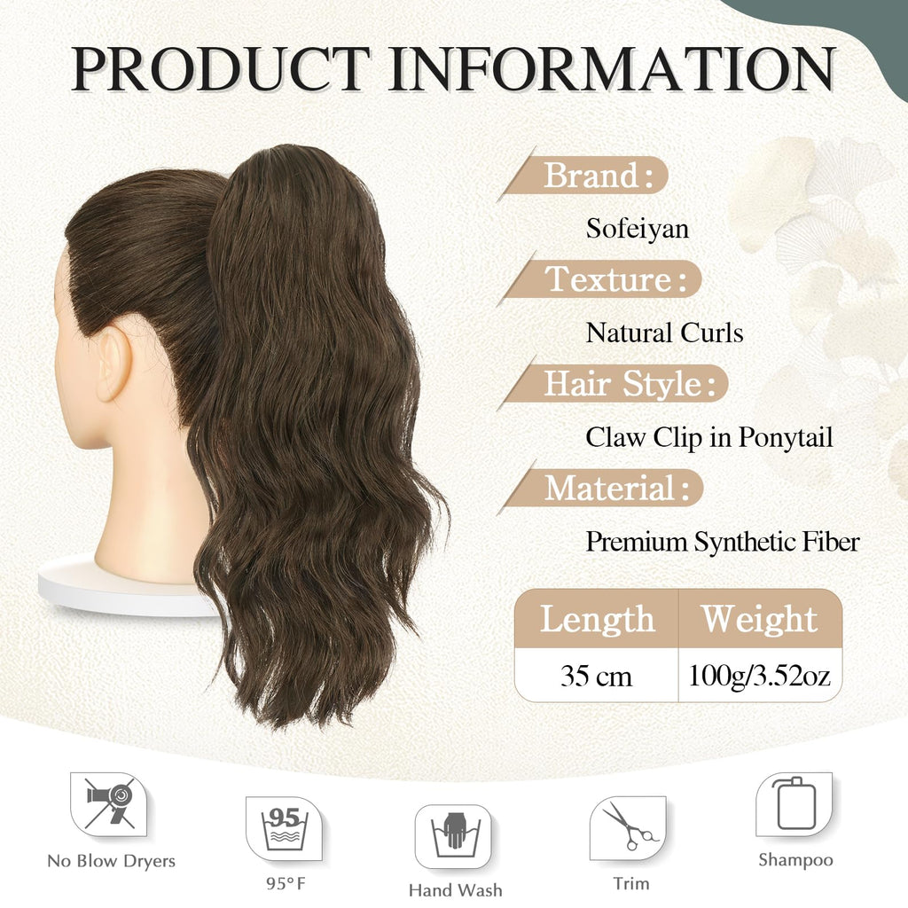 Sisu Couture's Sofeiyan 14" Ponytail Extension - image 14