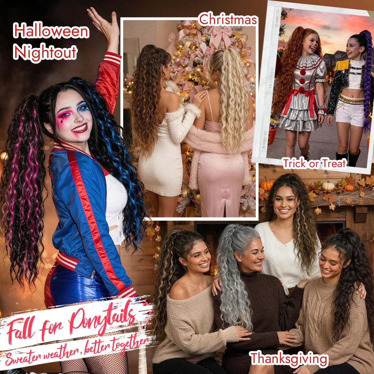 Sisu Couture's Long Curly Drawstring Ponytail Hair Extension - image 18
