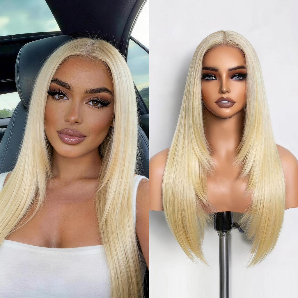 Sisu Couture's Gorgius Glueless Loose Body Wave Lace Front Wigs Blonde - image 21