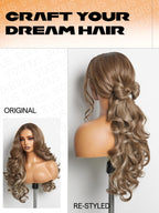Sisu Couture's Gorgius Glueless Loose Body Wave Lace Front Wigs Blonde - image 16