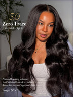 Sisu Couture's Luvme Seamless Body Wave 100% Real Human Hair Clip - image 12