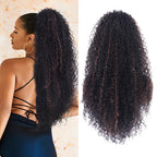 Sisu Couture's Alebery 27 Inch Drawstring Ponytail Extension For Black Deep - image 20