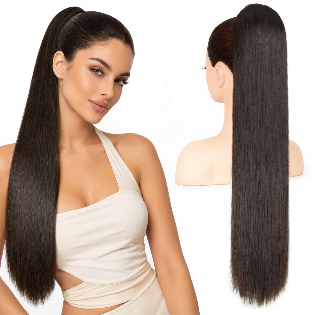 Sisu Couture's 26 Inch Black Ponytail Extension - image 19