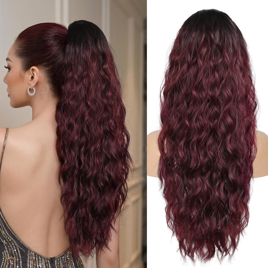 Sisu Couture's 26 Inch Black Ponytail Extension - image 18