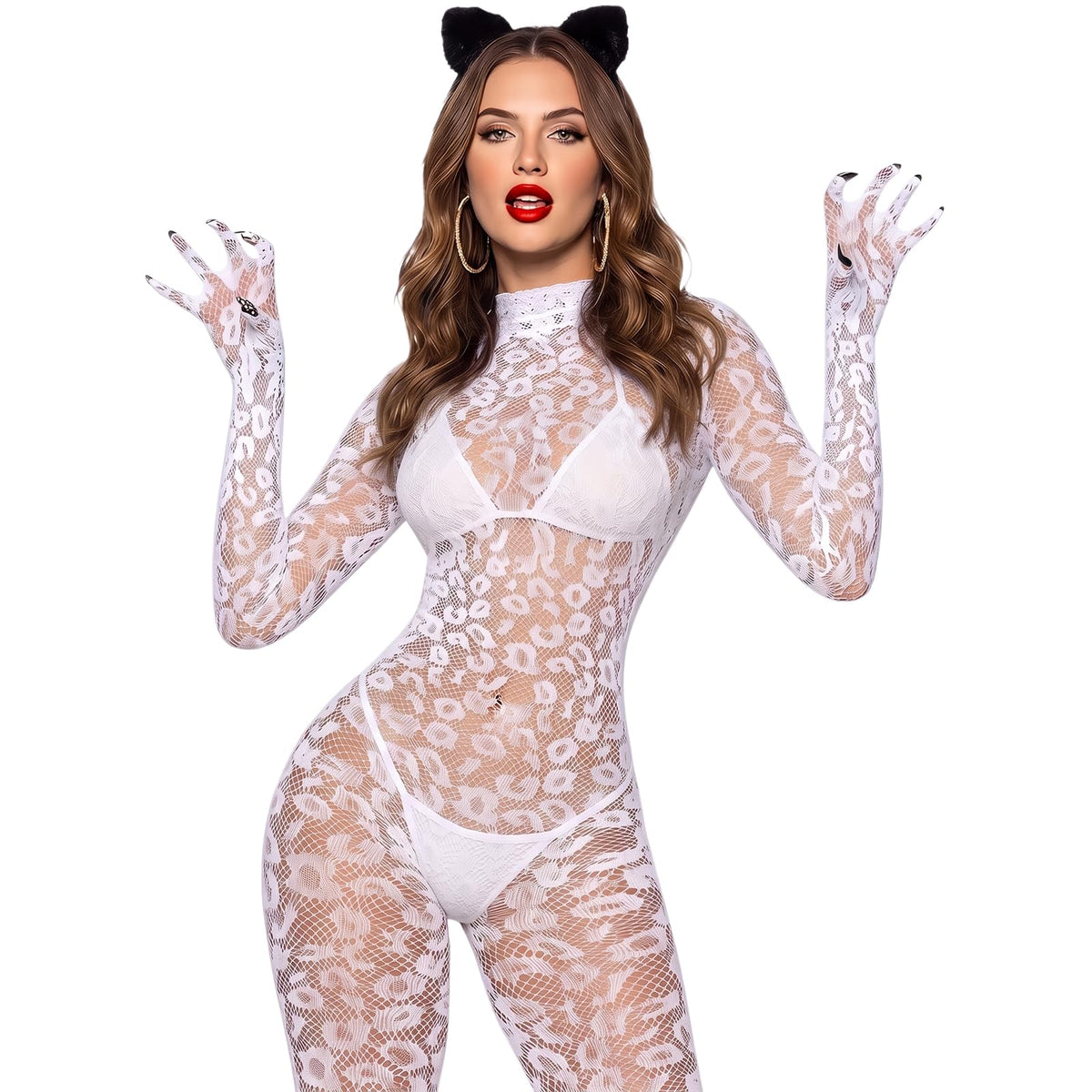 Sisu Couture's Fishnet Bodysuit - image 20