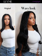 Sisu Couture's Luvme Seamless Body Wave 100% Real Human Hair Clip - image 6