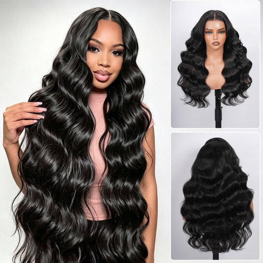 Sisu Couture's 13x6 Lace Front Wigs Human Hair Body Wave Human - image 1