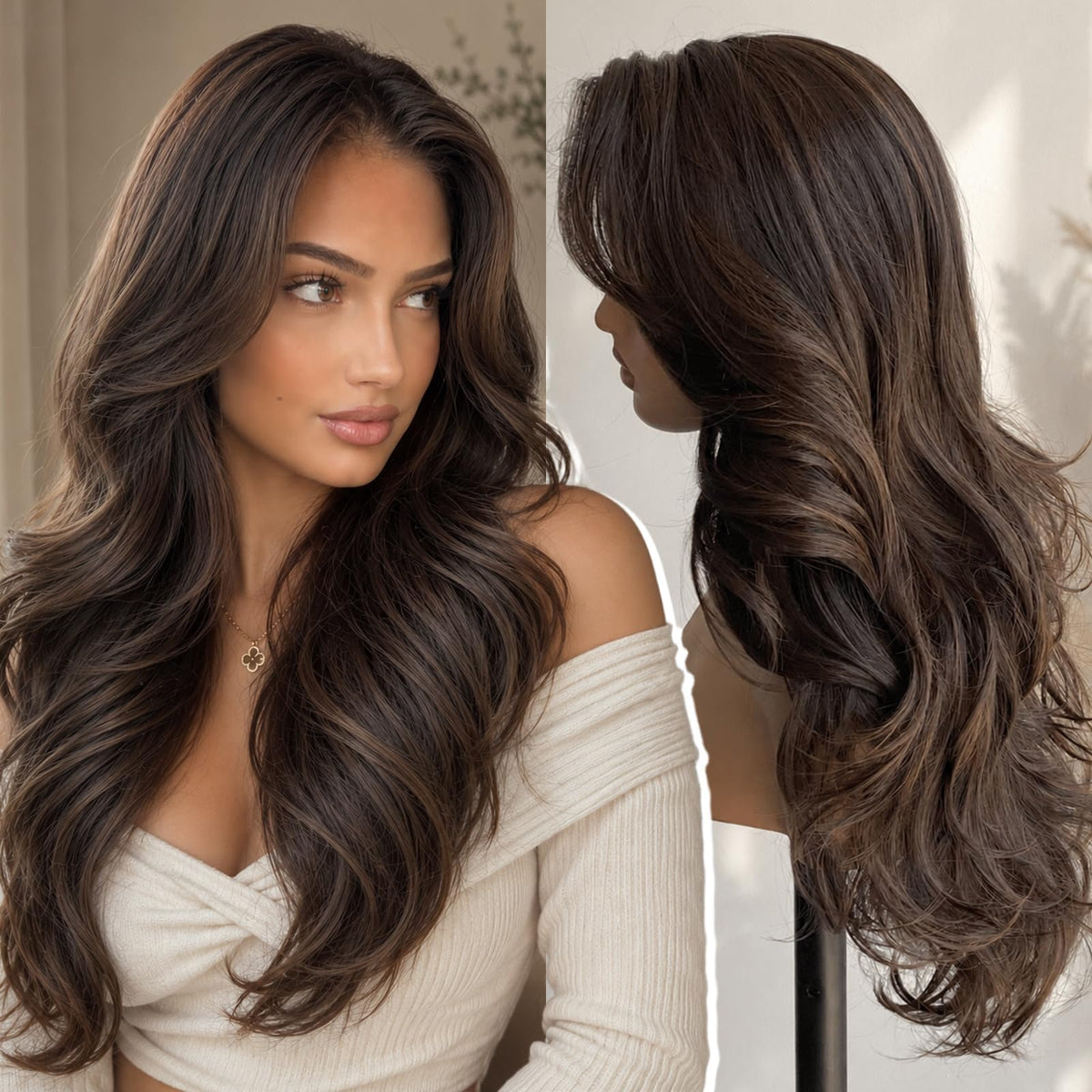 Sisu Couture's Kome Lumi Blonde Layered 13x4 Synthetic Lace Front Wig - image 22