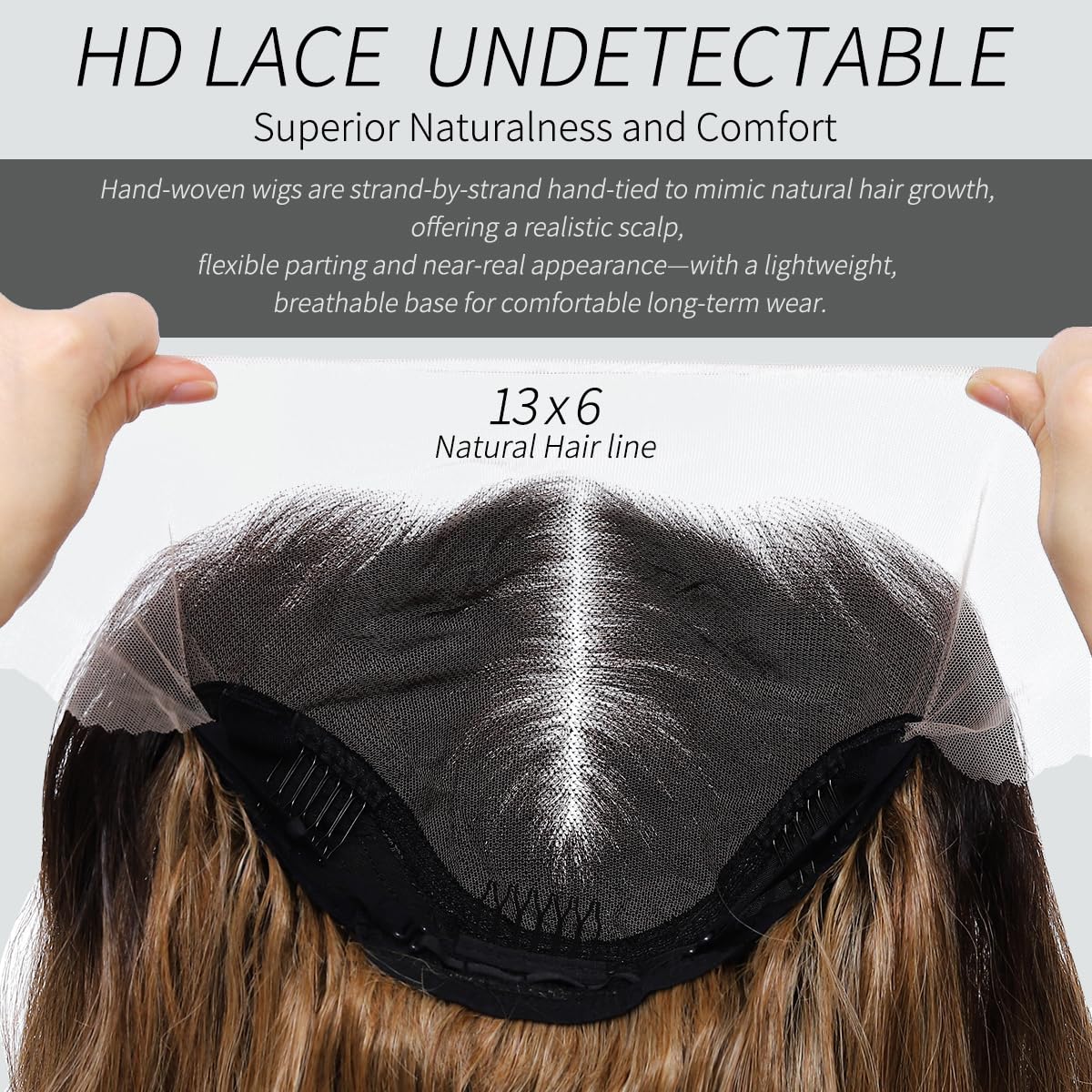 Sisu Couture's Synthetic Lace Front Wig 13x6 HD Lace Wig Highlight - image 18