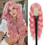 Sisu Couture's Light Pink Wig 26 Inch Long Wavy Wig - image 1