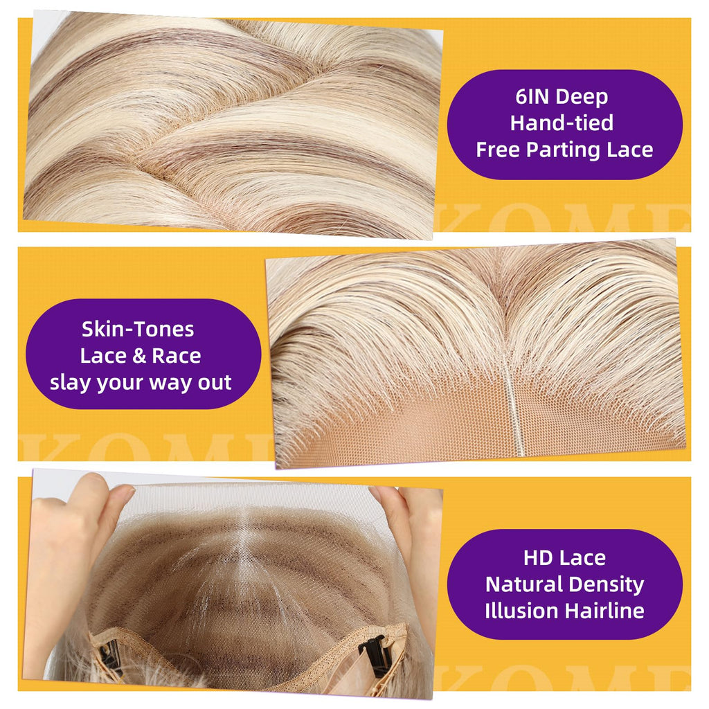 Sisu Couture's Kome Blonde Synthetic Lace Front Wig - image 14