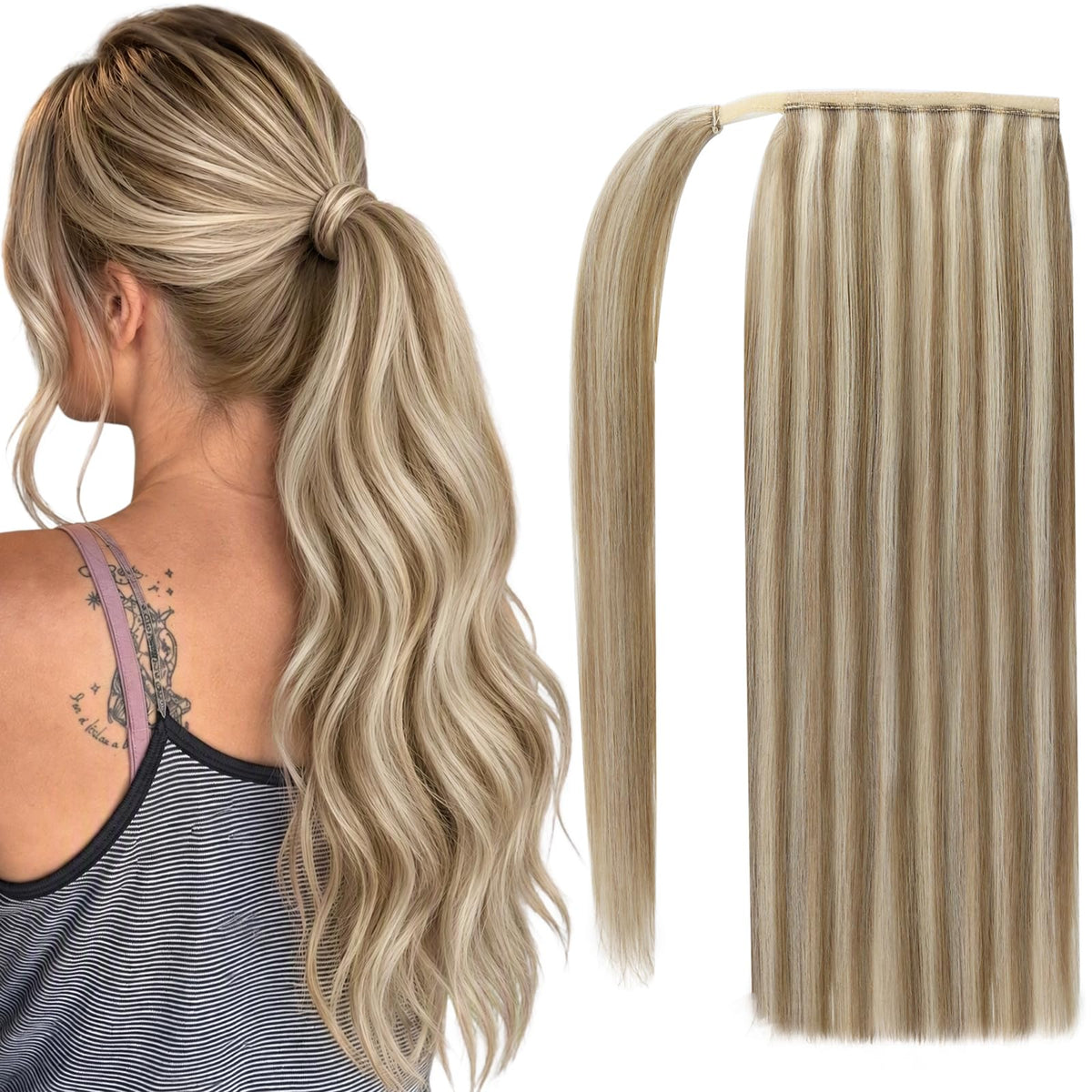 Sisu Couture's Full Shine Real Hair Ponytail Extension - image 23