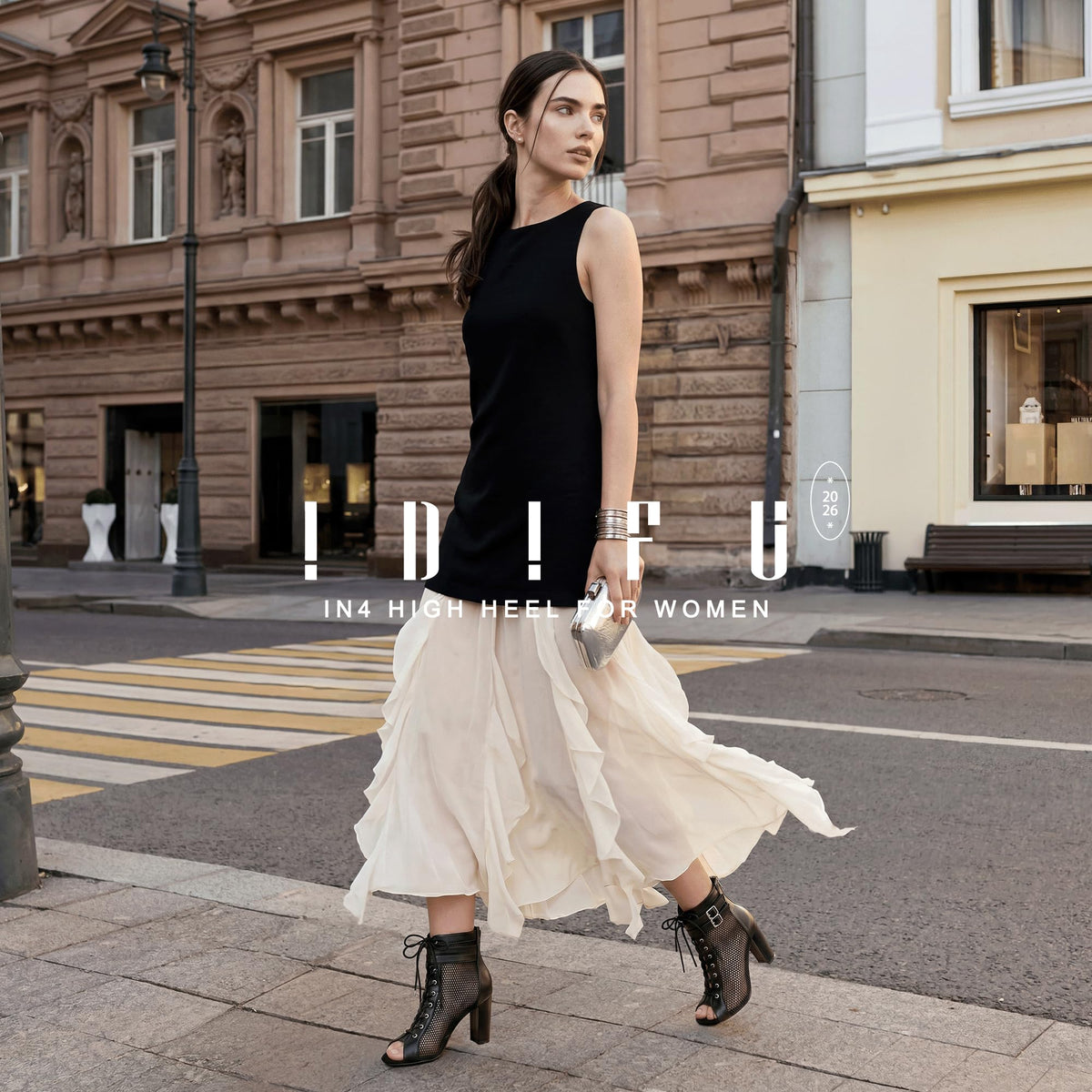 Sisu Couture's Idifu In4 High Heels Peep Toe Mesh Heeled Sandals - image 13