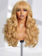 Sisu Couture's Gorgius Highlight Straight Layered Wigs With Bangs Glueless Black - image 21