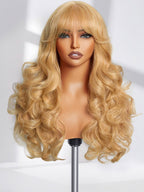 Sisu Couture's Gorgius Highlight Straight Layered Wigs With Bangs Glueless Black - image 10