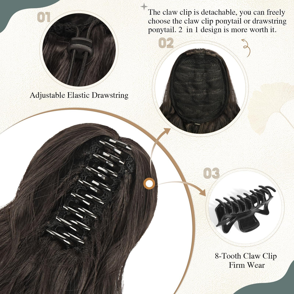 Sisu Couture's Sofeiyan 14" Ponytail Extension - image 15