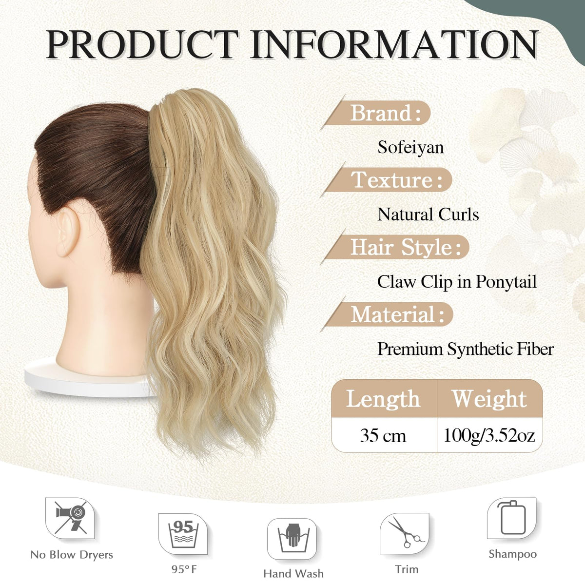 Sisu Couture's Sofeiyan 14" Ponytail Extension - image 14