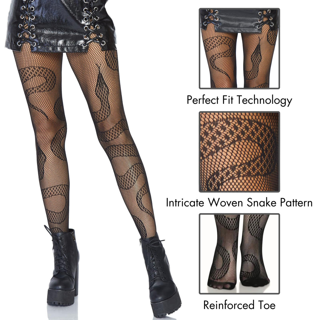 Sisu Couture's Leg Avenue Patterned Fishnet Tights With Designs - image 15
