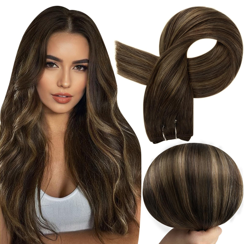 Sisu Couture's Full Shine Weft Hair Extensions 24 Inch 150g - image 11