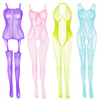Sisu Couture's Lace Stockings Lingerie Floral Fishnet Bodysuits Lingerie Nightwear For - image 16