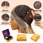 Sisu Couture's Kome Brown Layered Wave 13x4 Synthetic Lace Front Wig - image 7