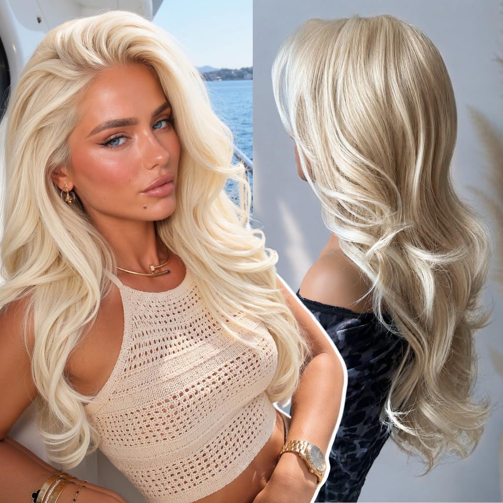 Sisu Couture's Kome Lumi Blonde Layered 13x4 Synthetic Lace Front Wig - image 1