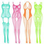 Sisu Couture's Lace Stockings Lingerie Floral Fishnet Bodysuits Lingerie Nightwear For - image 15