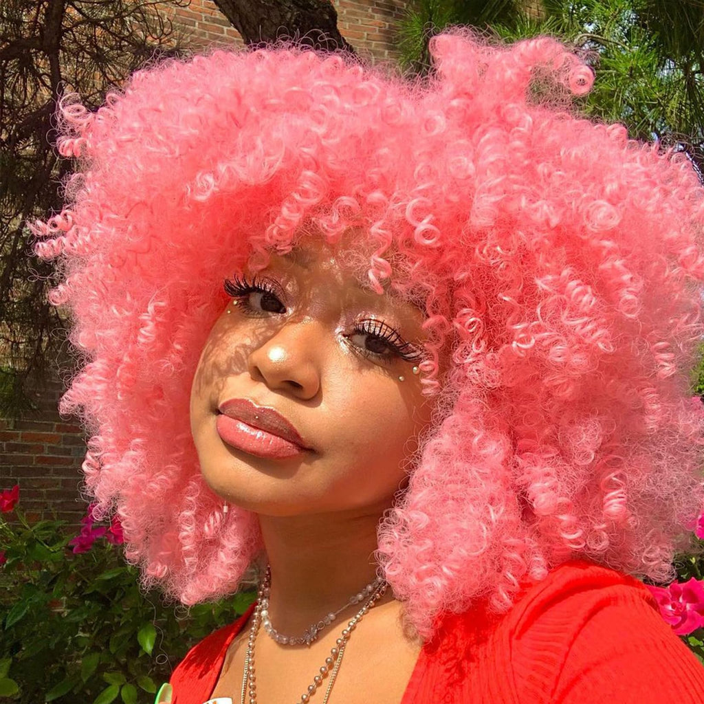 Sisu Couture's Short Curly Wig For Black - image 21