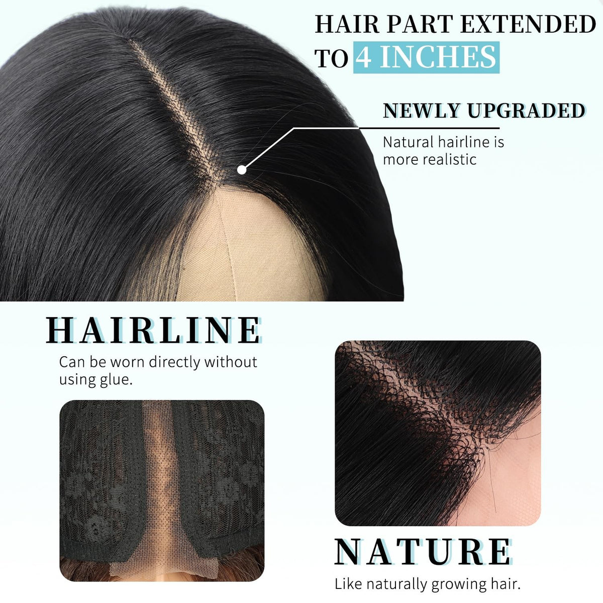 Sisu Couture's Aisi Hair Black Wig - image 5