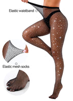 Sisu Couture's Vebzin Sparkly Fishnets Stockings High Waist Tights - image 18