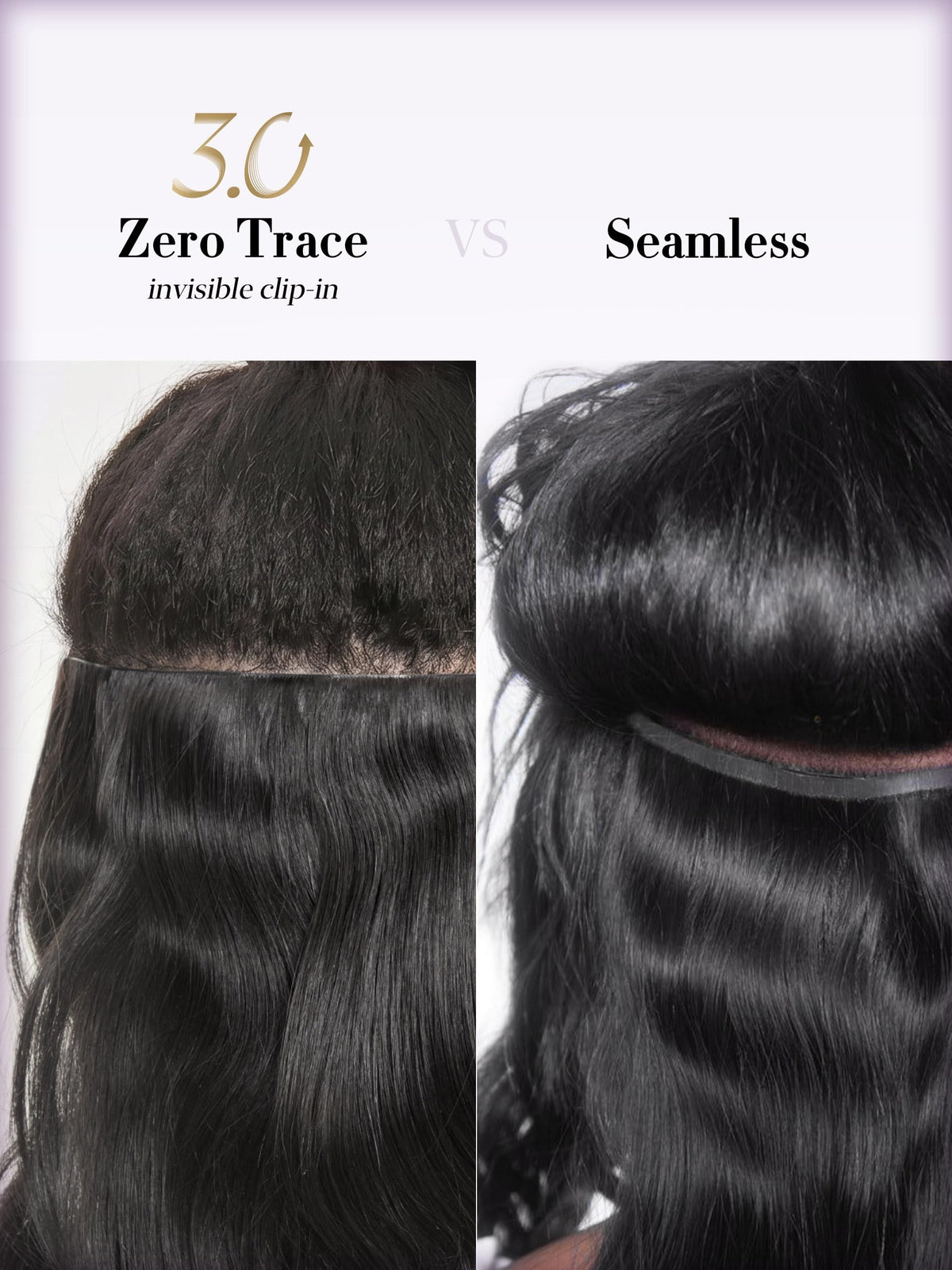 Sisu Couture's Luvme Seamless Body Wave 100% Real Human Hair Clip - image 13