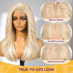 Sisu Couture's Kome Blonde Layered Straight 13x4 Synthetic Lace Front Wig - image 14