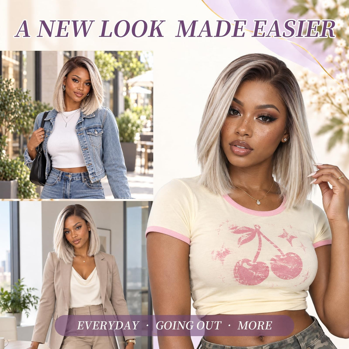 Sisu Couture's Synthetic Lace Front Bob Wig - image 8