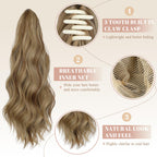 Sisu Couture's Felendy 16" Ponytail Extension Long Curly Wavy Ponytails Clip - image 15