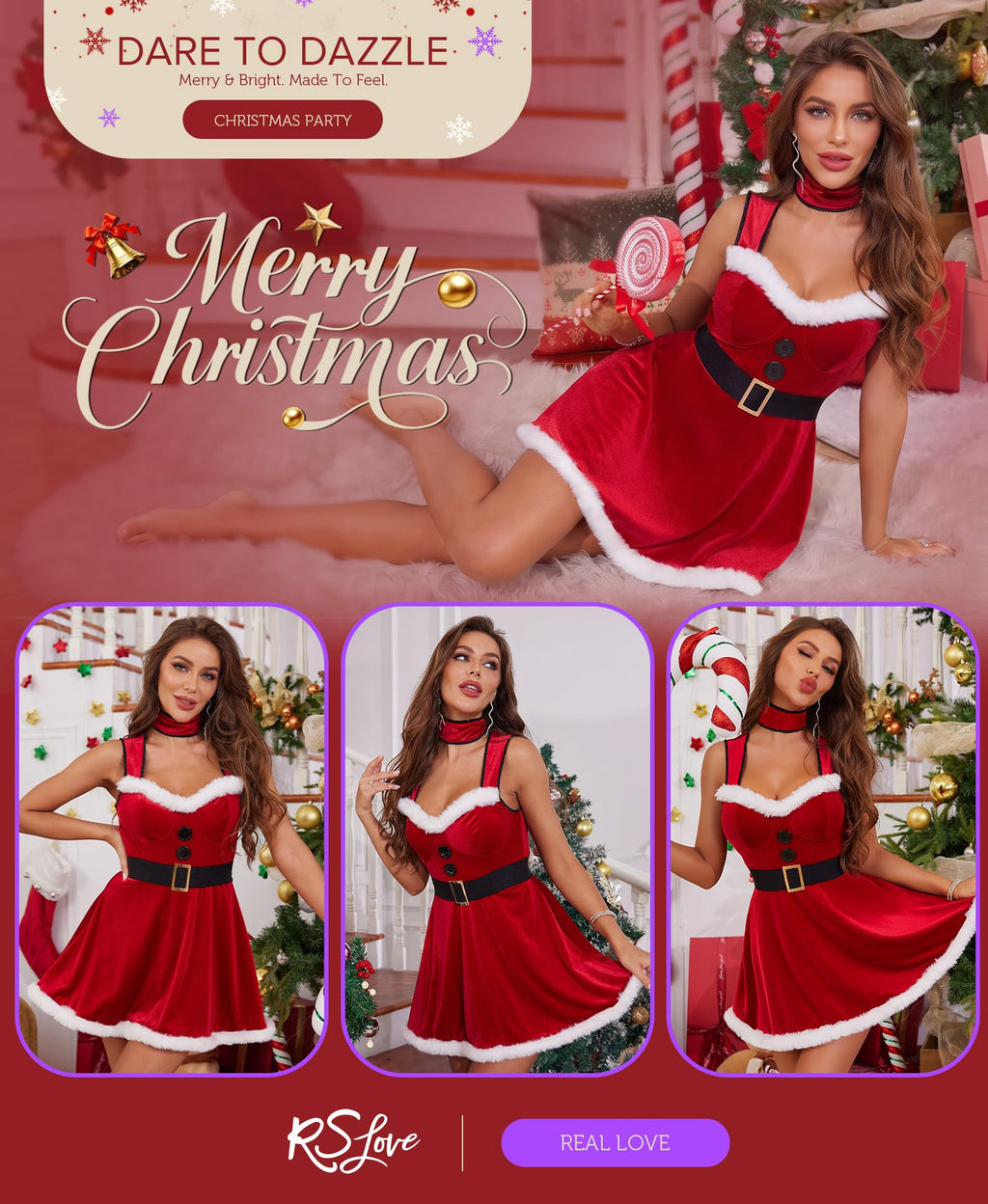 Sisu Couture's Rslove Santa Dress - image 10
