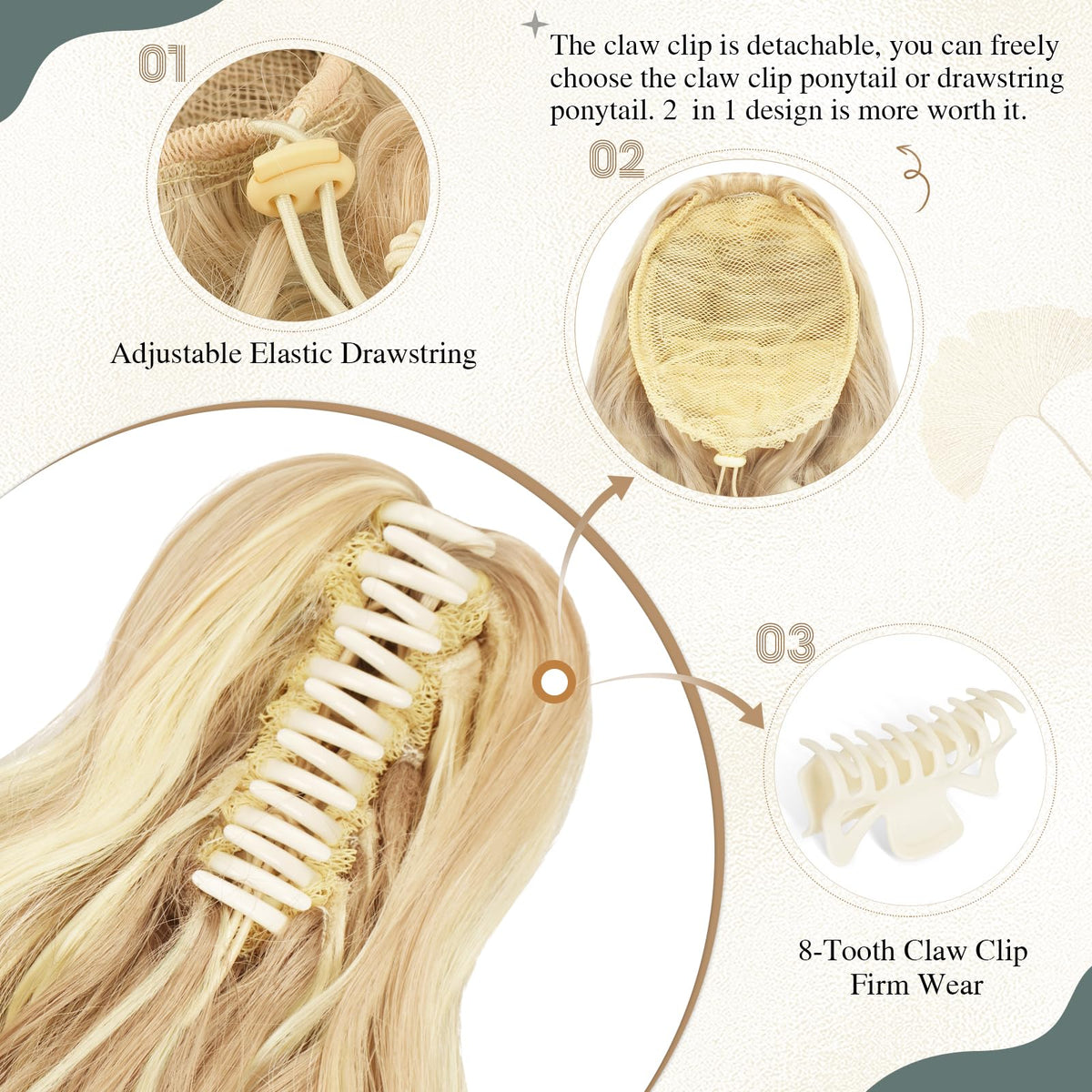 Sisu Couture's Sofeiyan 14" Ponytail Extension - image 15