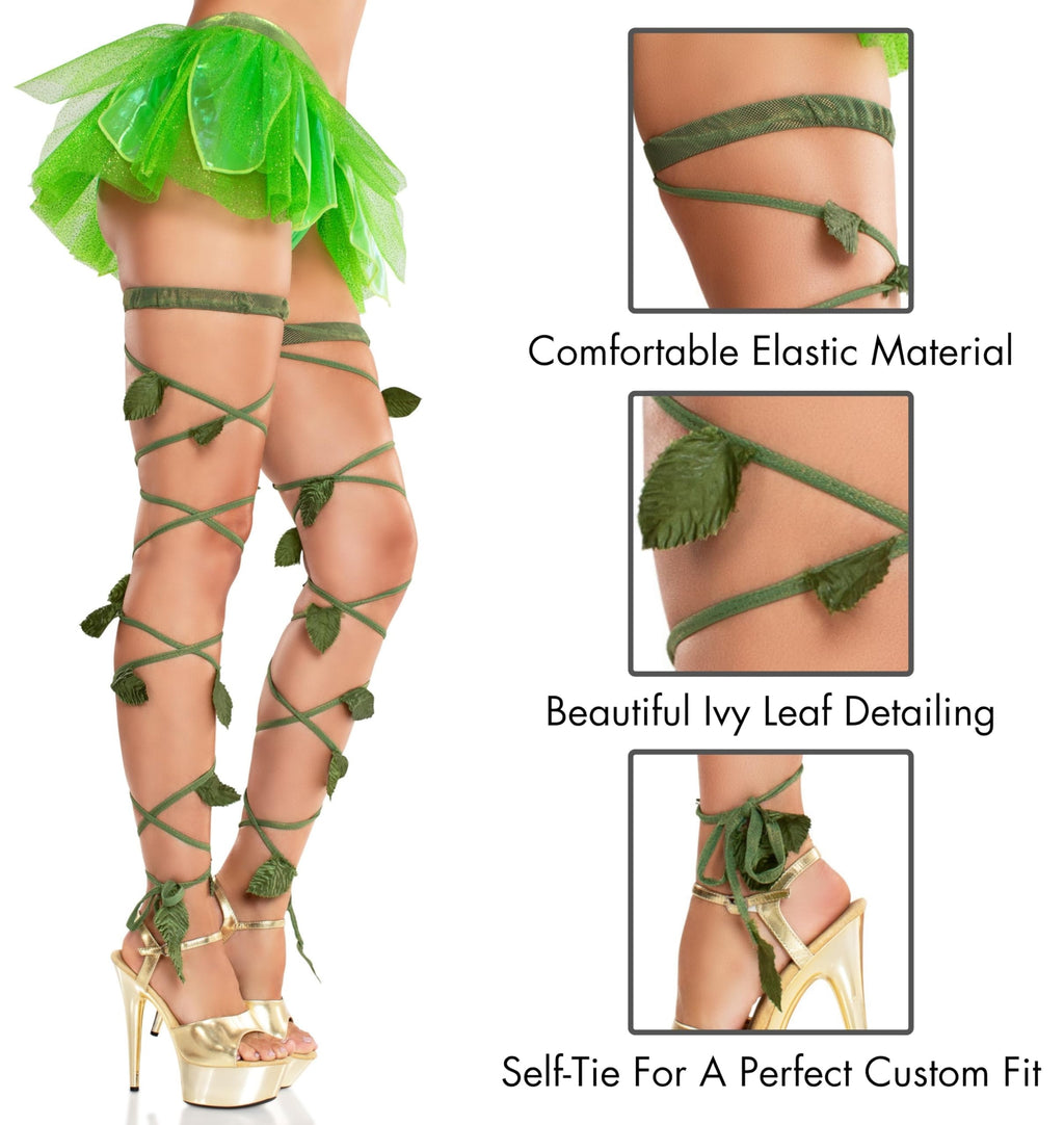 Sisu Couture's Leg Avenue Festival Garter Leg Wraps Costume Accessories - image 10