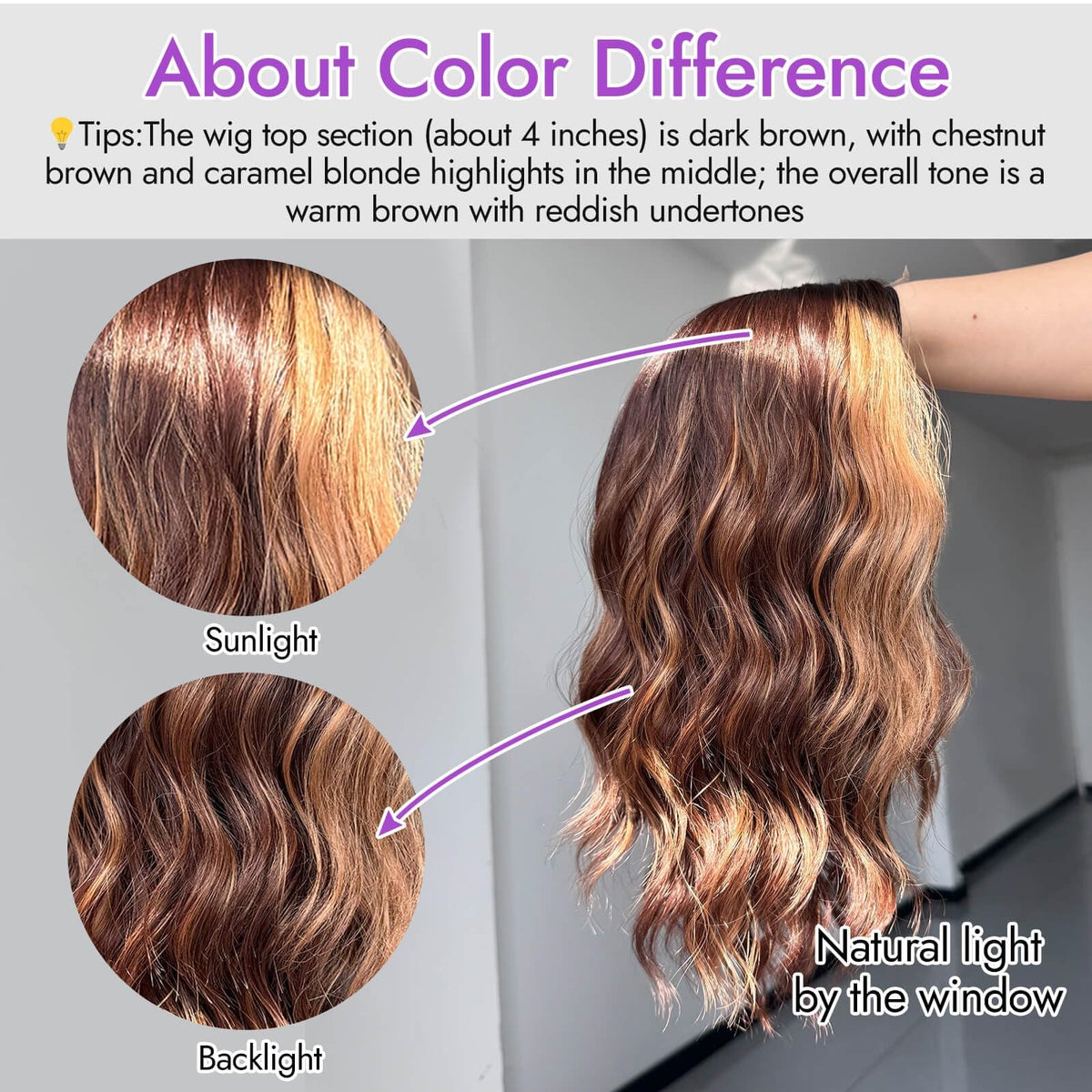 Sisu Couture's Eawwii Wigs Brown Highlight - image 9