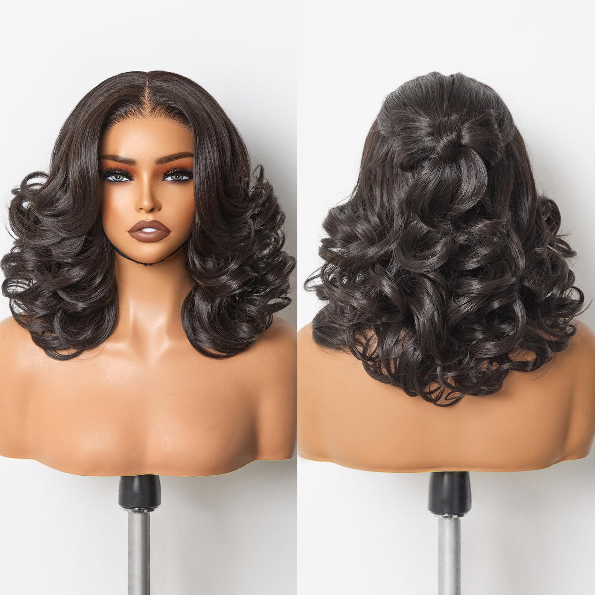 Sisu Couture's Gorgius Glueless Loose Body Wave Lace Front Wigs Blonde - image 22