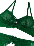 Sisu Couture's Lilosy Sexy Lingerie Outfit Set 3 Piece With Garter - image 18