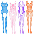 Sisu Couture's Lace Stockings Lingerie Floral Fishnet Bodysuits Lingerie Nightwear For - image 18
